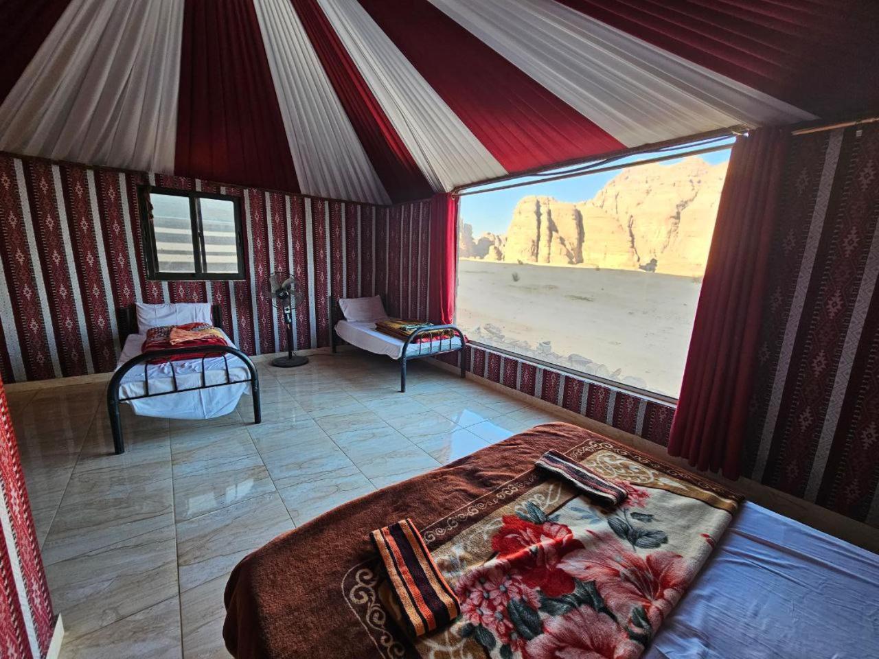 Beduin Star Trail Camp Bed & Breakfast Wadi Rum Ngoại thất bức ảnh